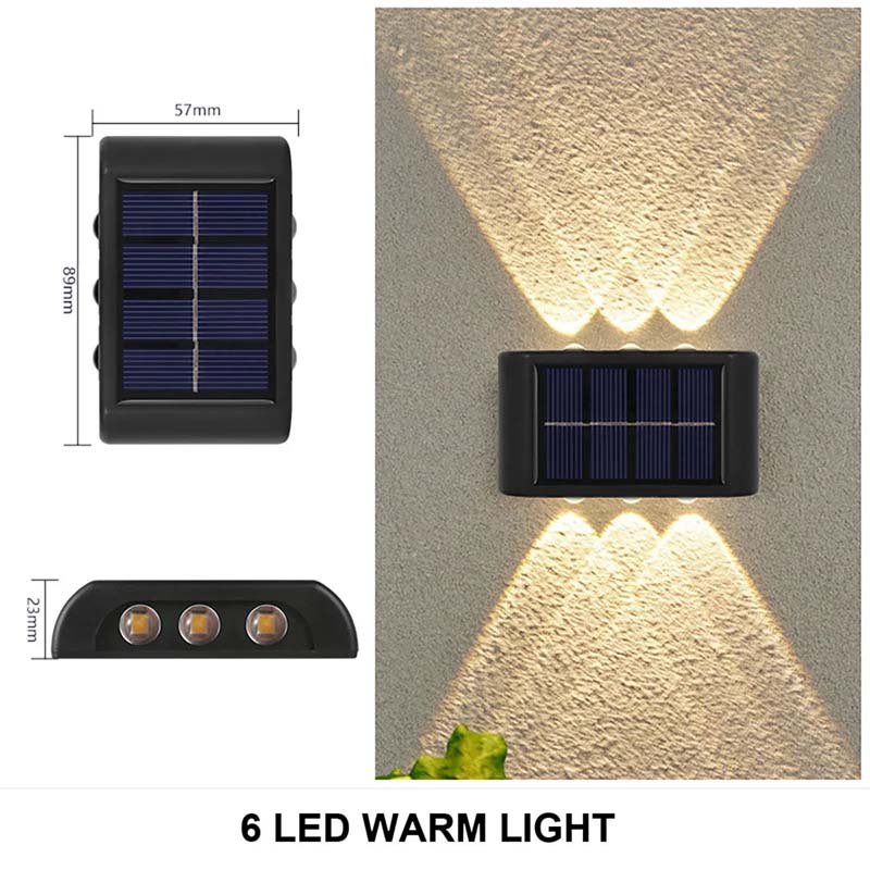 Solar Wall Lamp Garden Decoration