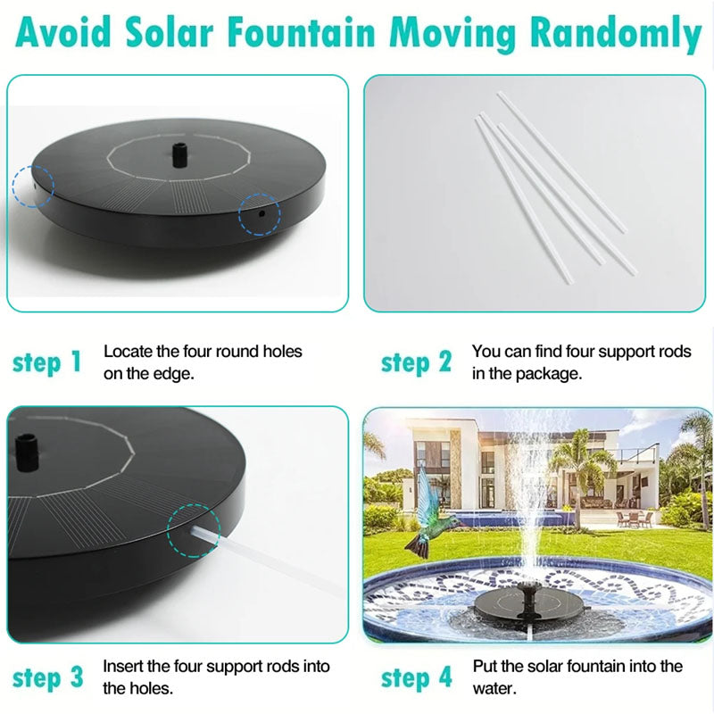 Garden Solar Fountain