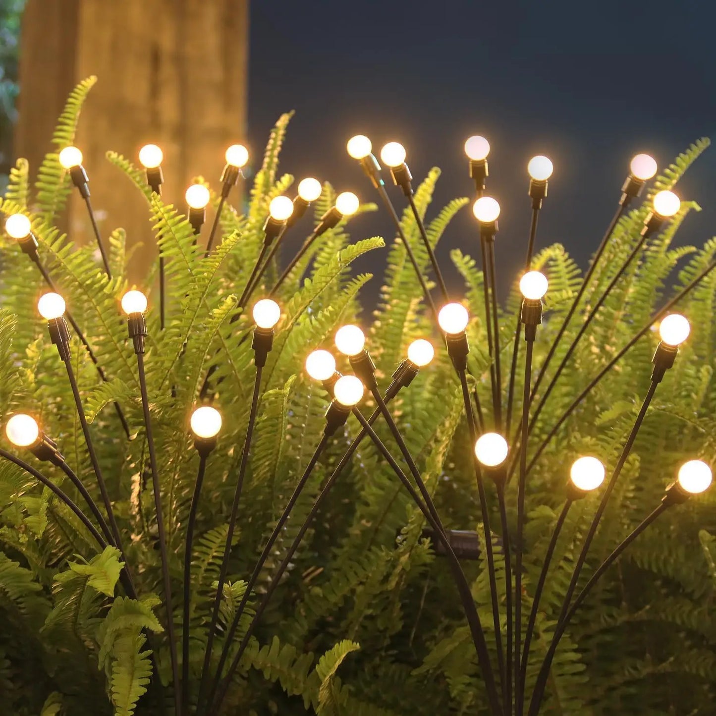 6 LED Solar Garden Lights