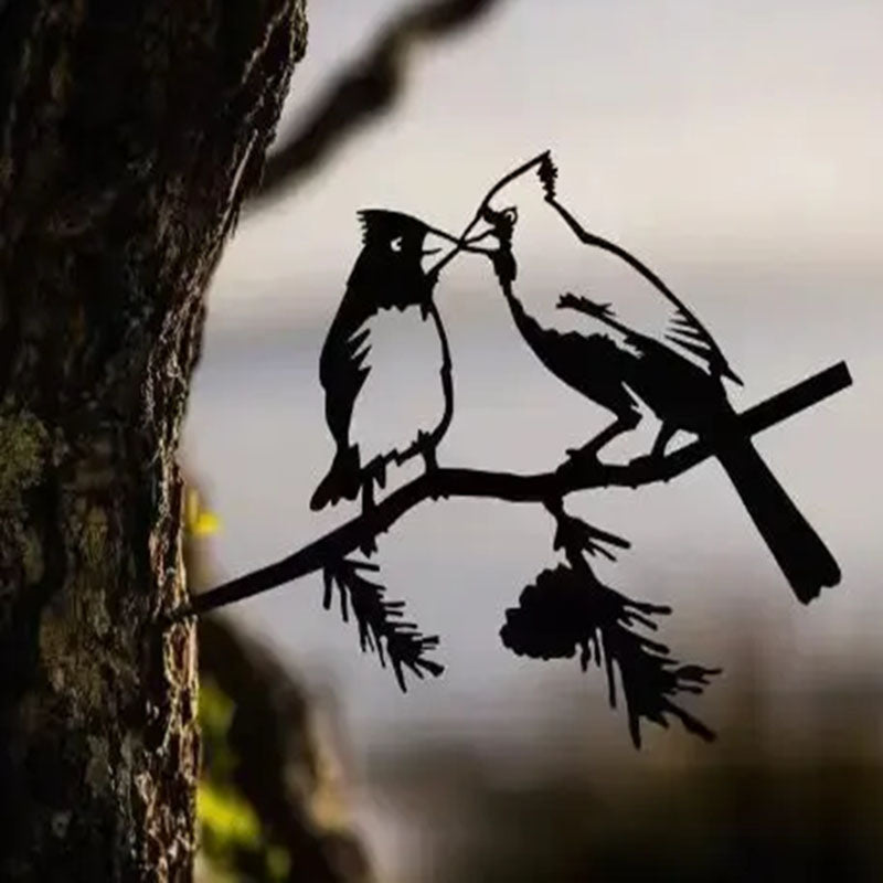 Metal Birds-Decor for Tree