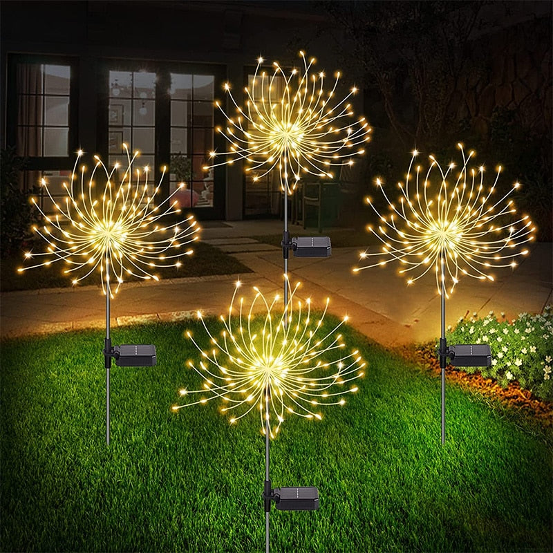 4Pcs Solar LED Fairy Light