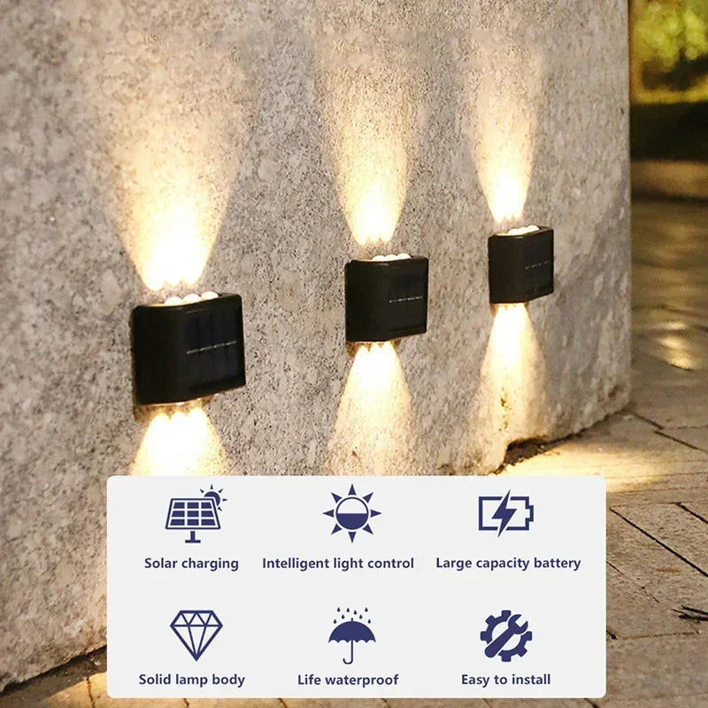 Solar Wall Lamp Garden Decoration