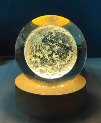 USB Crystal Ball Night Light