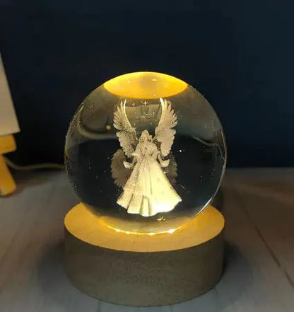 USB Crystal Ball Night Light