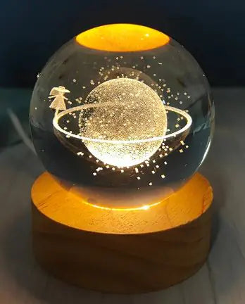 USB Crystal Ball Night Light